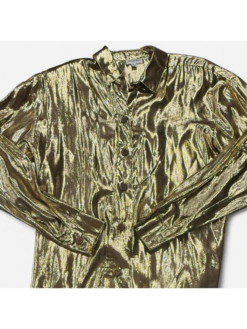 Saks Fifth Avenue Vintage Button Top Womens 6 Shoulder Pads - Picture 8 of 8